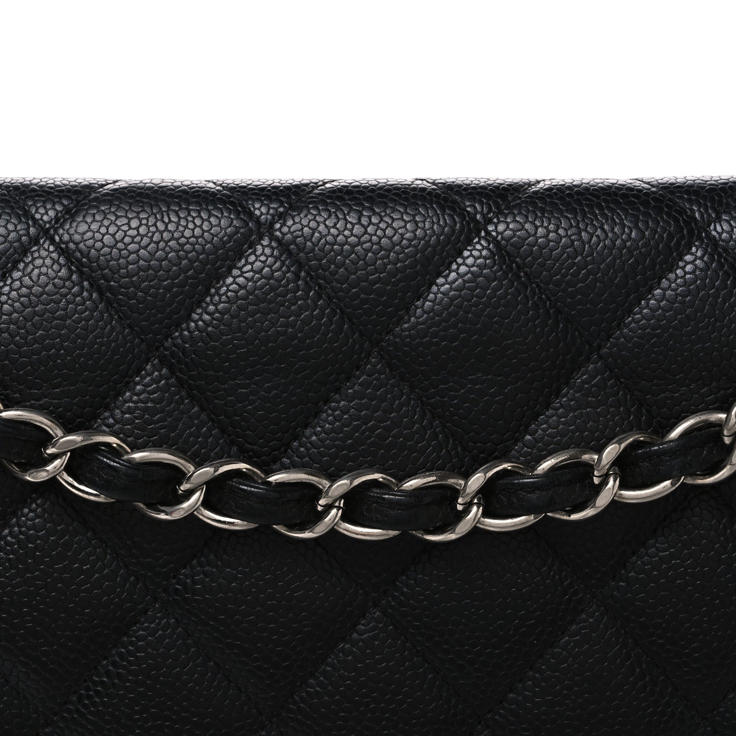 Chanel Caviar Quilted Maxi Double Flap Black 8 of 10