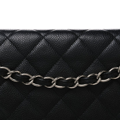 Chanel Caviar Quilted Maxi Double Flap Black 8 of 10