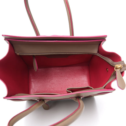 Celine Palmelato Calfskin Micro Luggage Beige 4 of 14