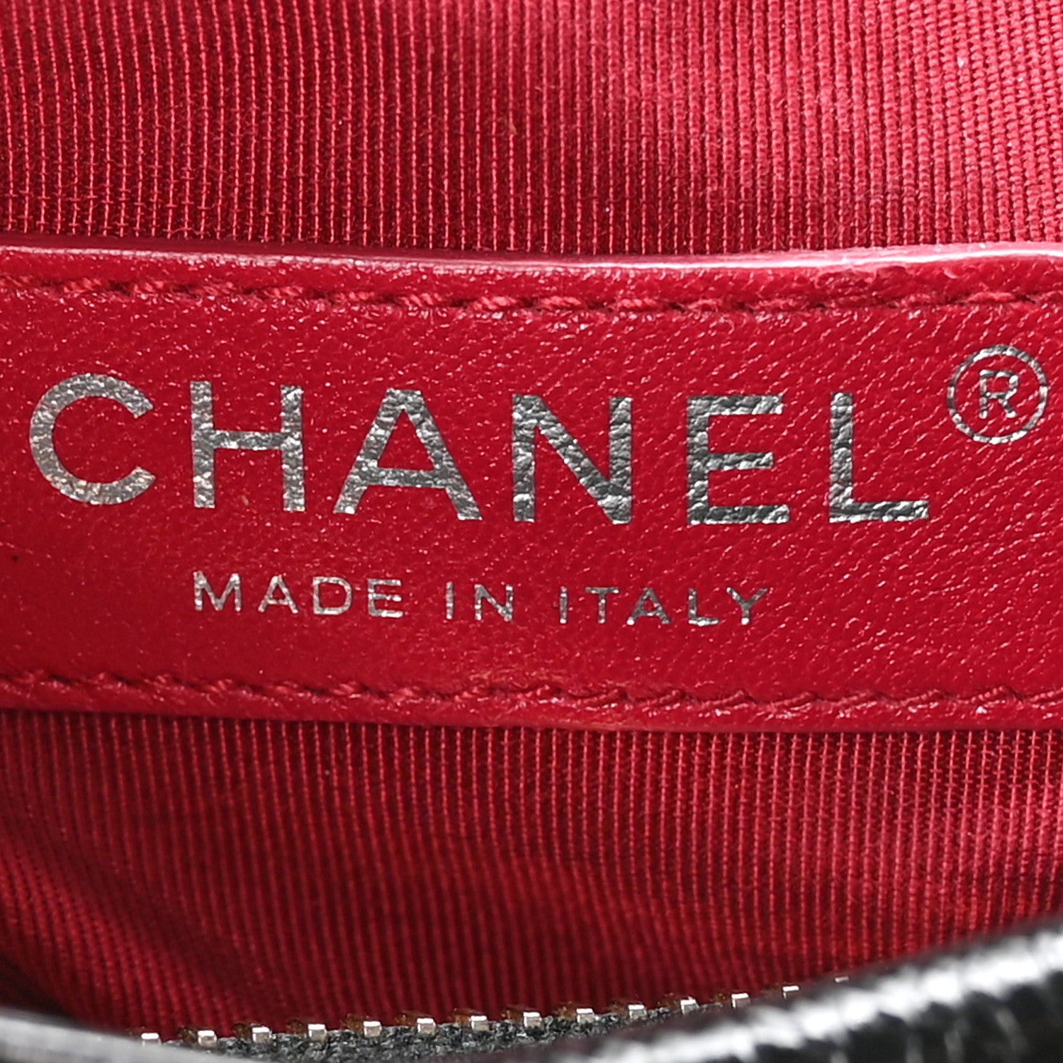 Chanel Aged Calfskin Quilted Small Gabrielle Logo Hobo Black 6 of 10