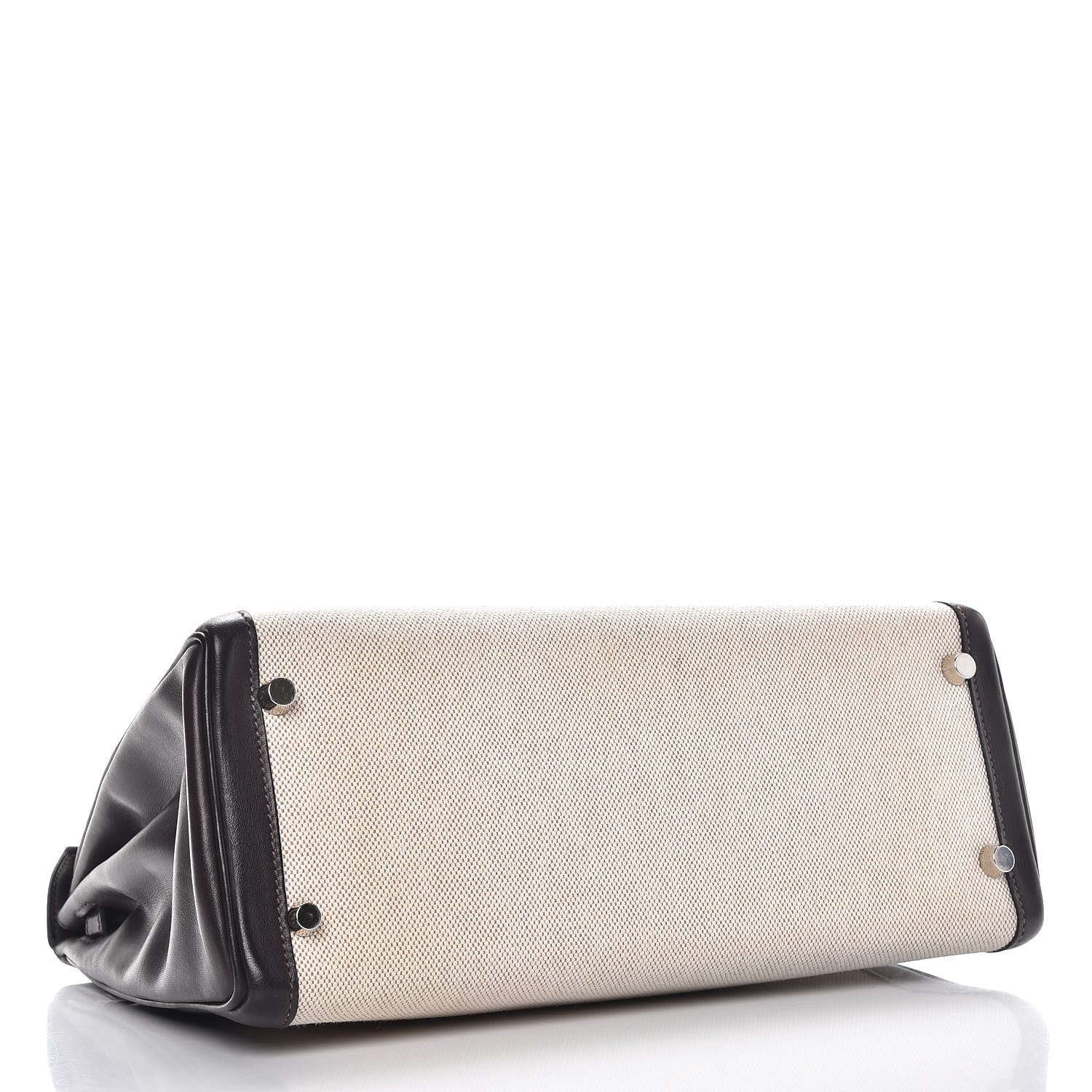 Hermes Toile Swift Kelly 32 Chocolate 6 of 35