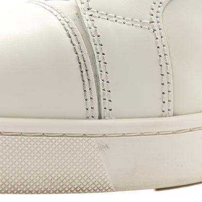 Christian Louboutin Calfskin Mens Louis High Top Sneakers 42 White 11 of 13