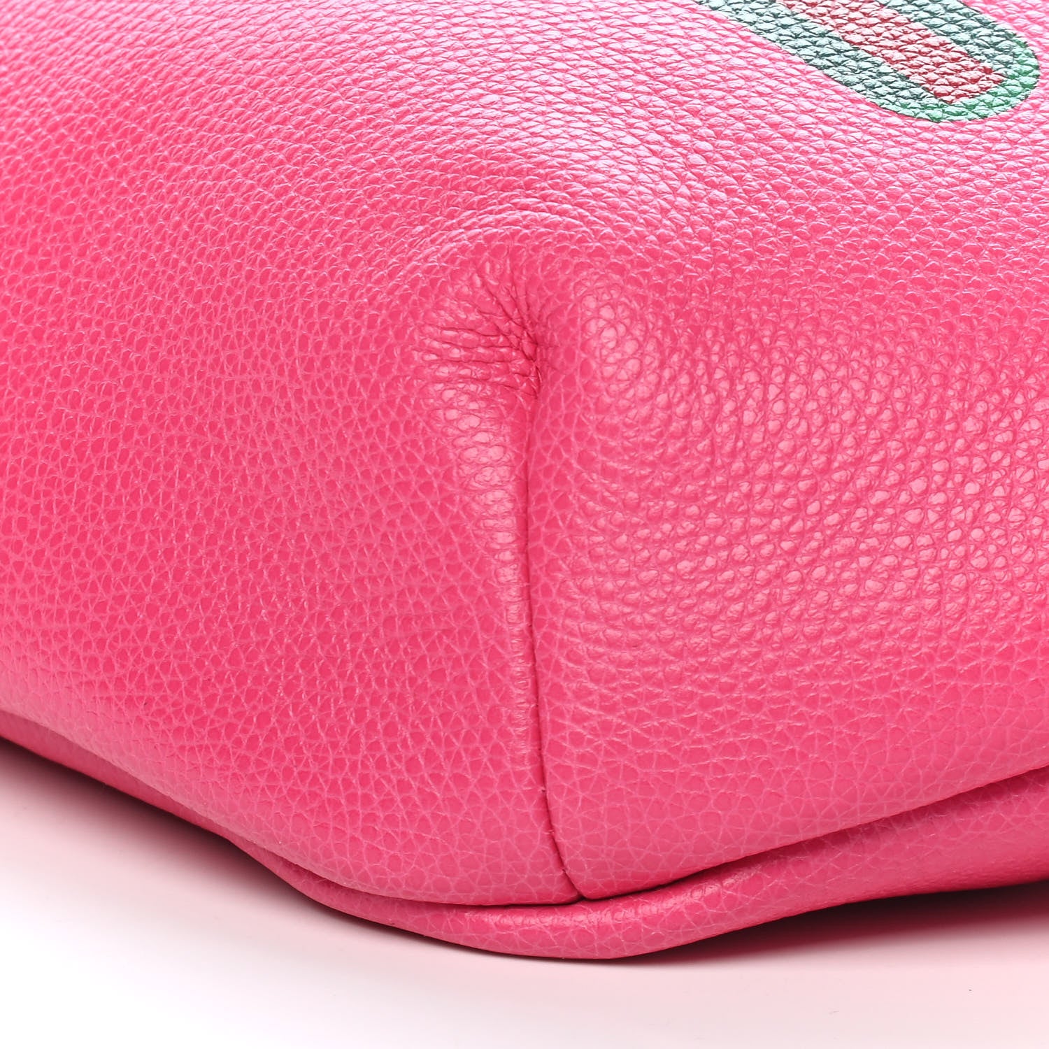 Gucci Grained Calfskin Logo Belt Bag Pink 9 of 9