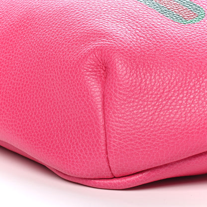 Gucci Grained Calfskin Logo Belt Bag Pink 9 of 9