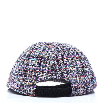 Chanel Tweed Cap Hat Multicolor 5 of 8