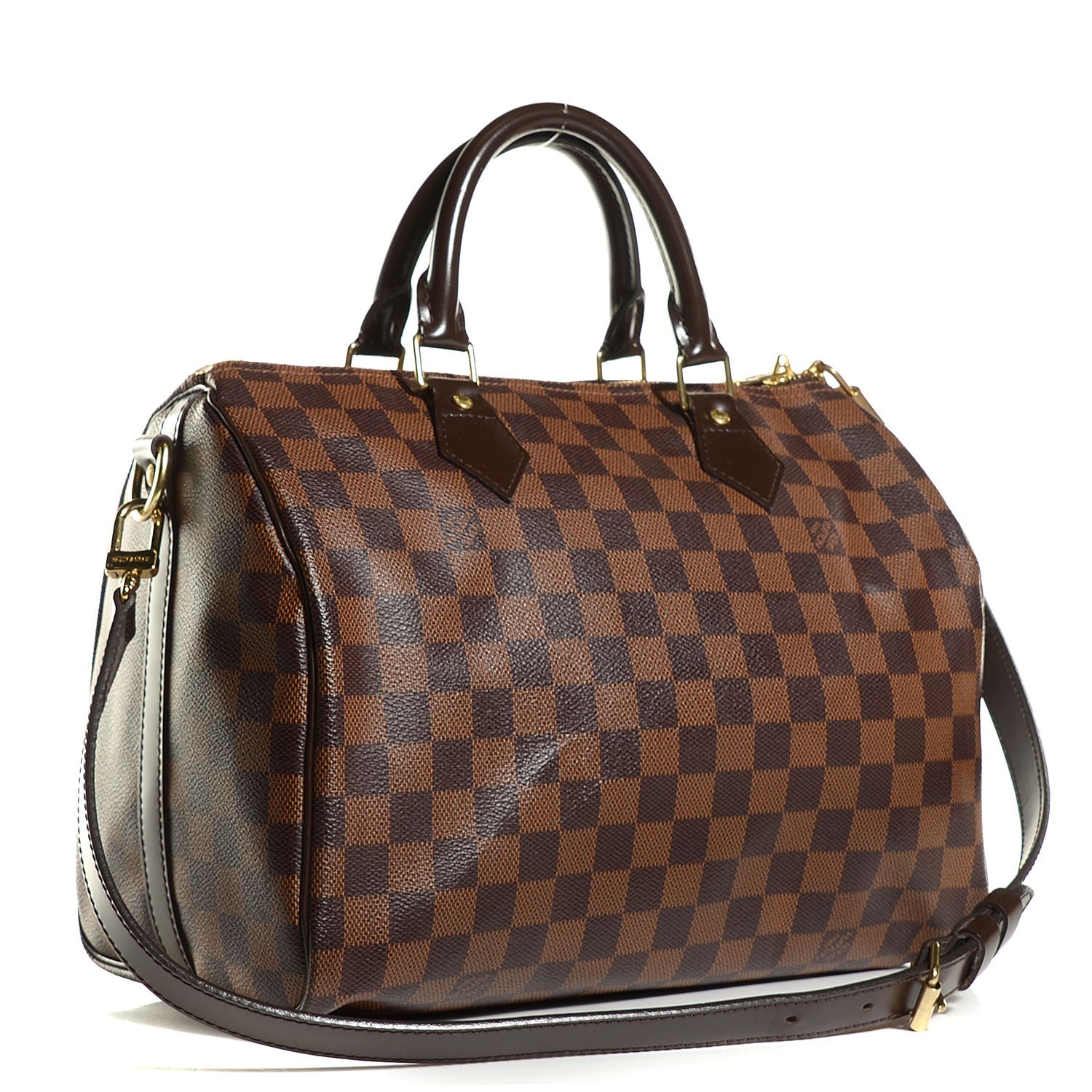 Louis Vuitton Damier Ebene Speedy Bandouliere 30 3 of 7