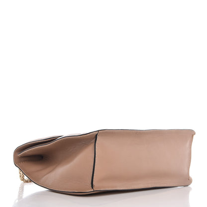Valentino Garavani Vitello Large Glam Lock Rockstud Flap Poudre 5 of 13