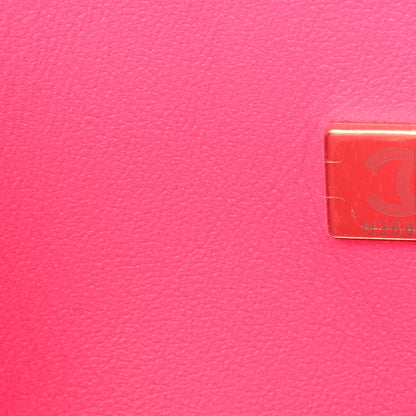 Chanel Caviar Quilted Medium Double Flap Rose 7 of 11
