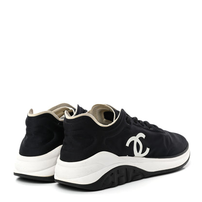 Chanel Lycra CC Sneakers 41 Black 4 of 6