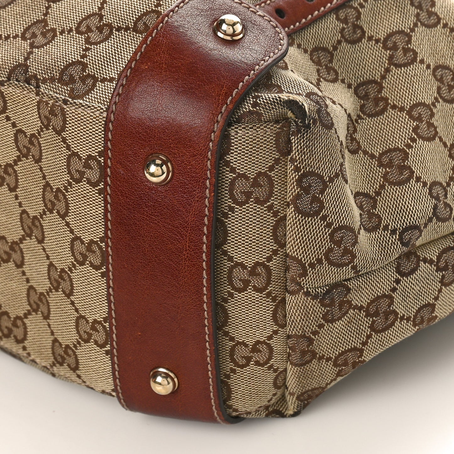 Monogram Medium Pelham Shoulder Bag Dark Brown