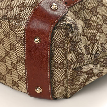 Gucci Monogram Medium Pelham Shoulder Bag Dark Brown 9 of 12