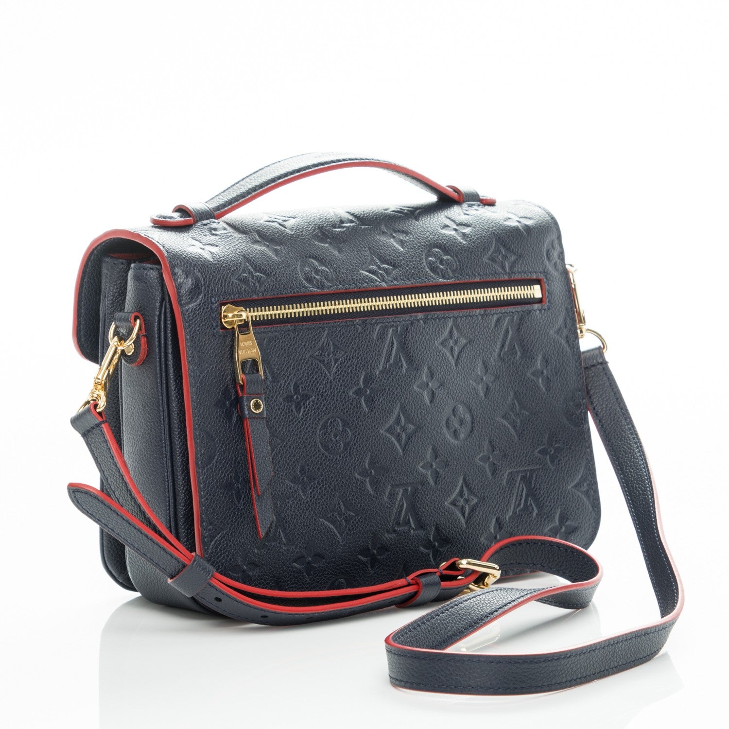 Louis Vuitton Empreinte Pochette Metis Marine Rouge 3 of 8