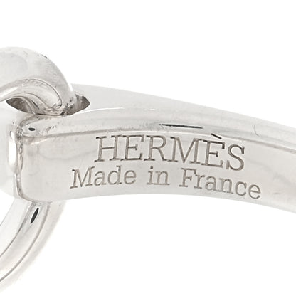 Hermes Sterling Silver PM Galop Ring 56 7.5 4 of 5