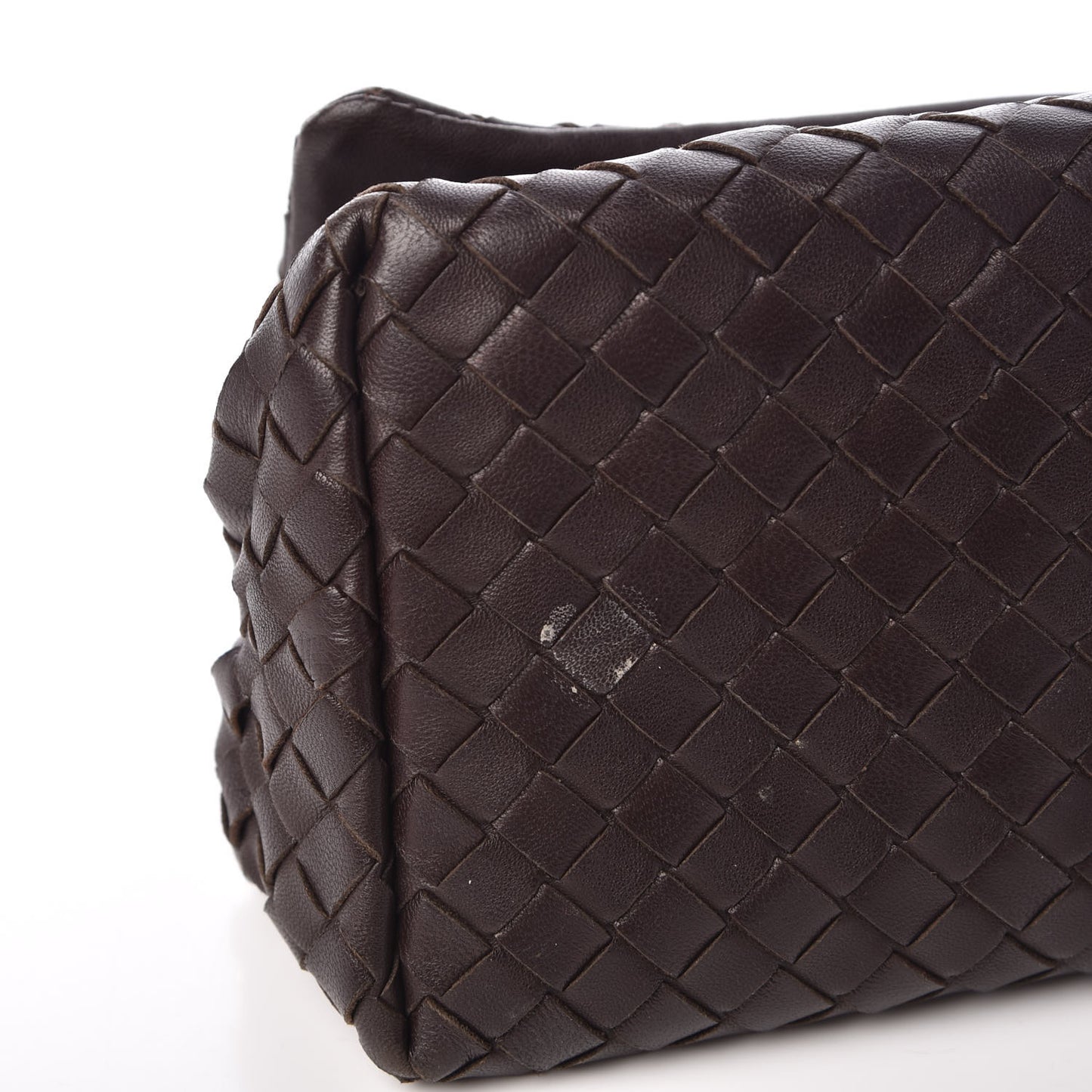 Nappa Intrecciato Cosmetic Case Ebano