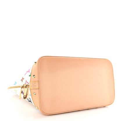 Louis Vuitton Monogram Multicolor Alma White 4 of 9