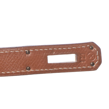 Hermes Courchevel Kelly Retourne 35 Gold 12 of 40