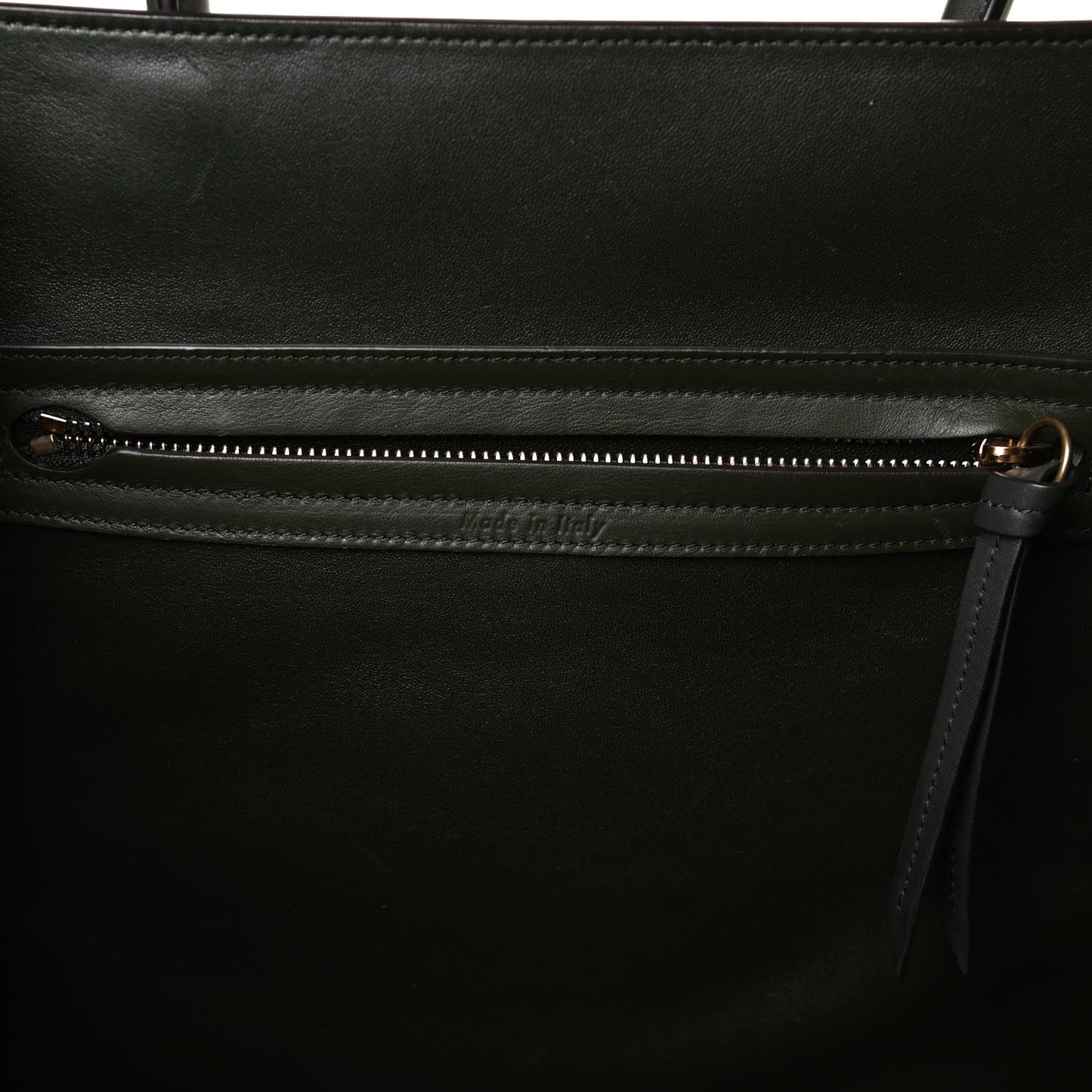 Nubuck Medium Phantom Luggage Bottle Green