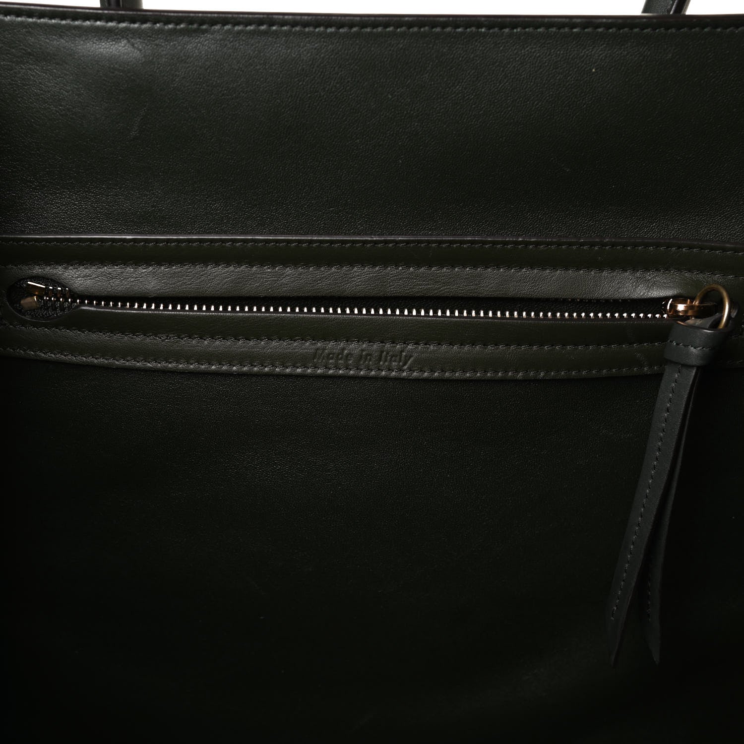 Celine Nubuck Medium Phantom Luggage Bottle Green 5 of 15