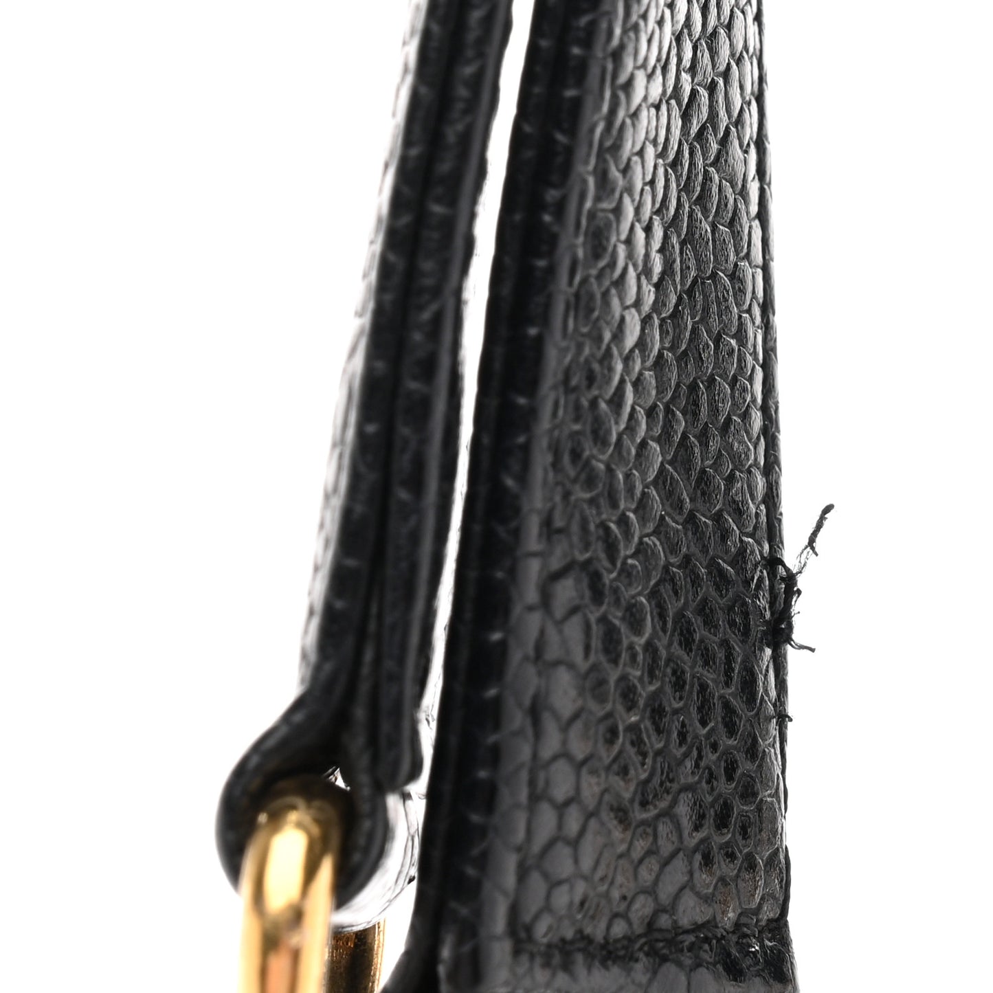 Caviar Quilted Petit Shopping Tote PST Black