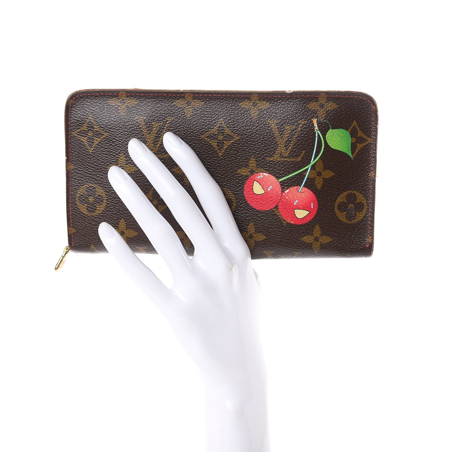 Louis Vuitton Monogram Cerises Zippy Wallet 2 of 15