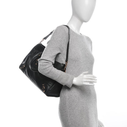 Balenciaga Agneau Giant 12 Rose Gold Hardware City Black 2 of 7