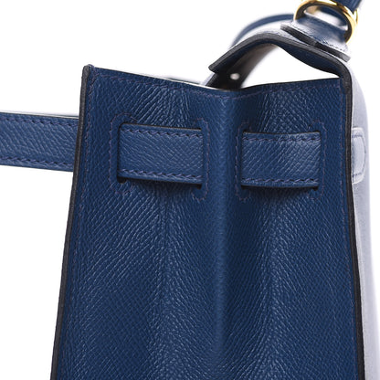 Hermes Epsom Kelly Sellier 28 Bleu De Malte 22 of 36