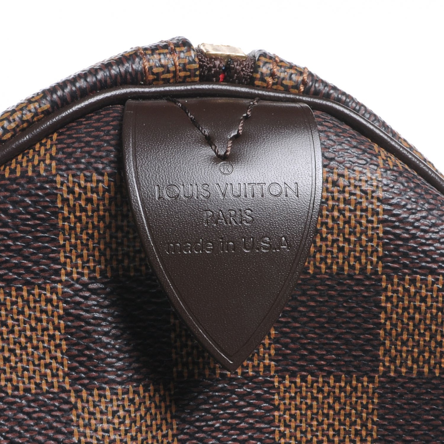 Louis Vuitton Damier Ebene Speedy 35 7 of 7