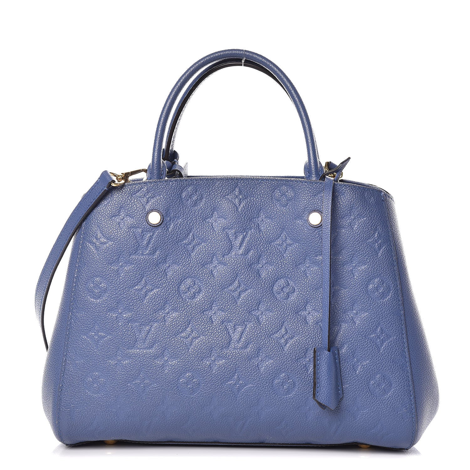 Louis Vuitton Empreinte Montaigne MM Denim 1 of 12