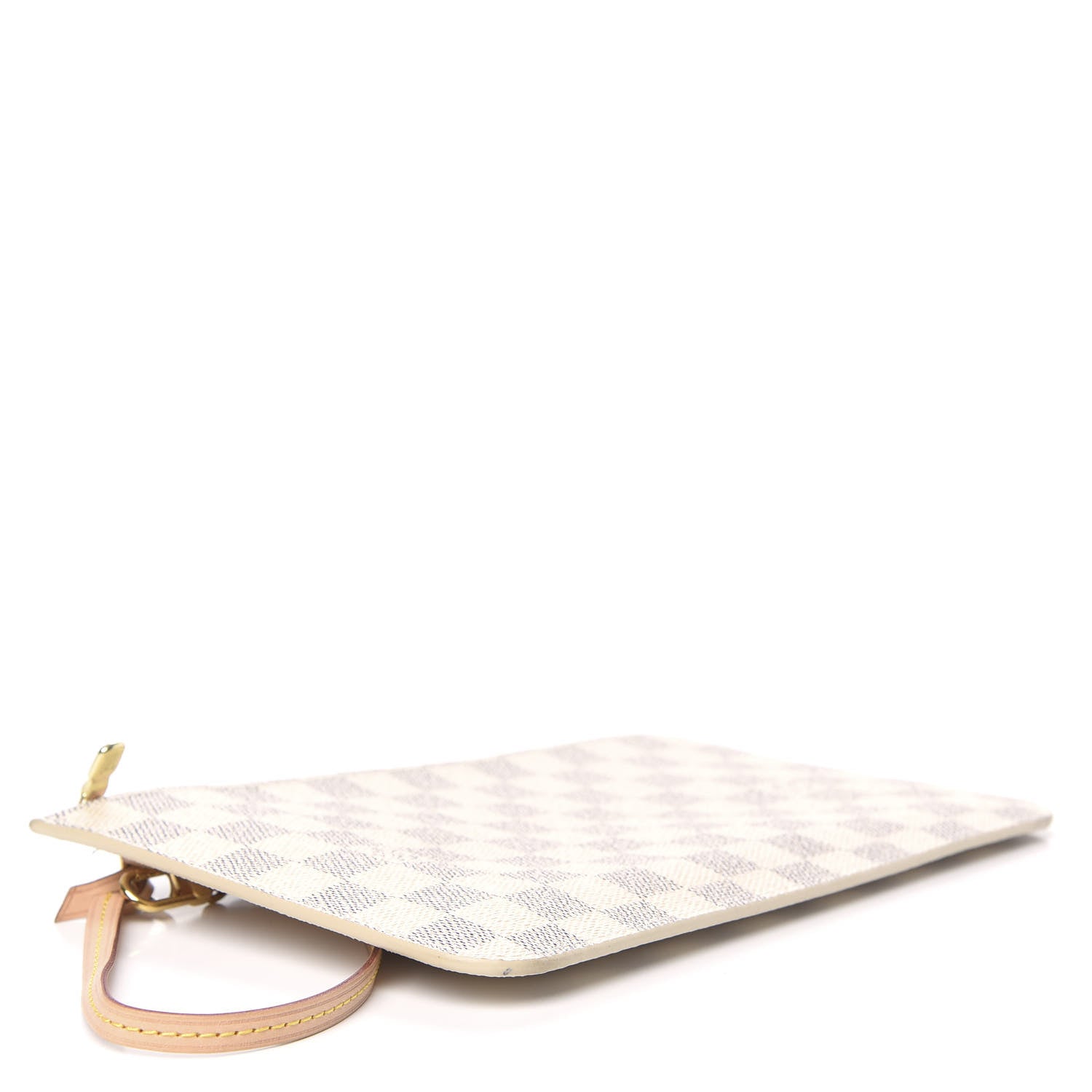 Louis Vuitton Damier Azur Neverfull MM GM Pochette Rose Ballerine 4 of 9