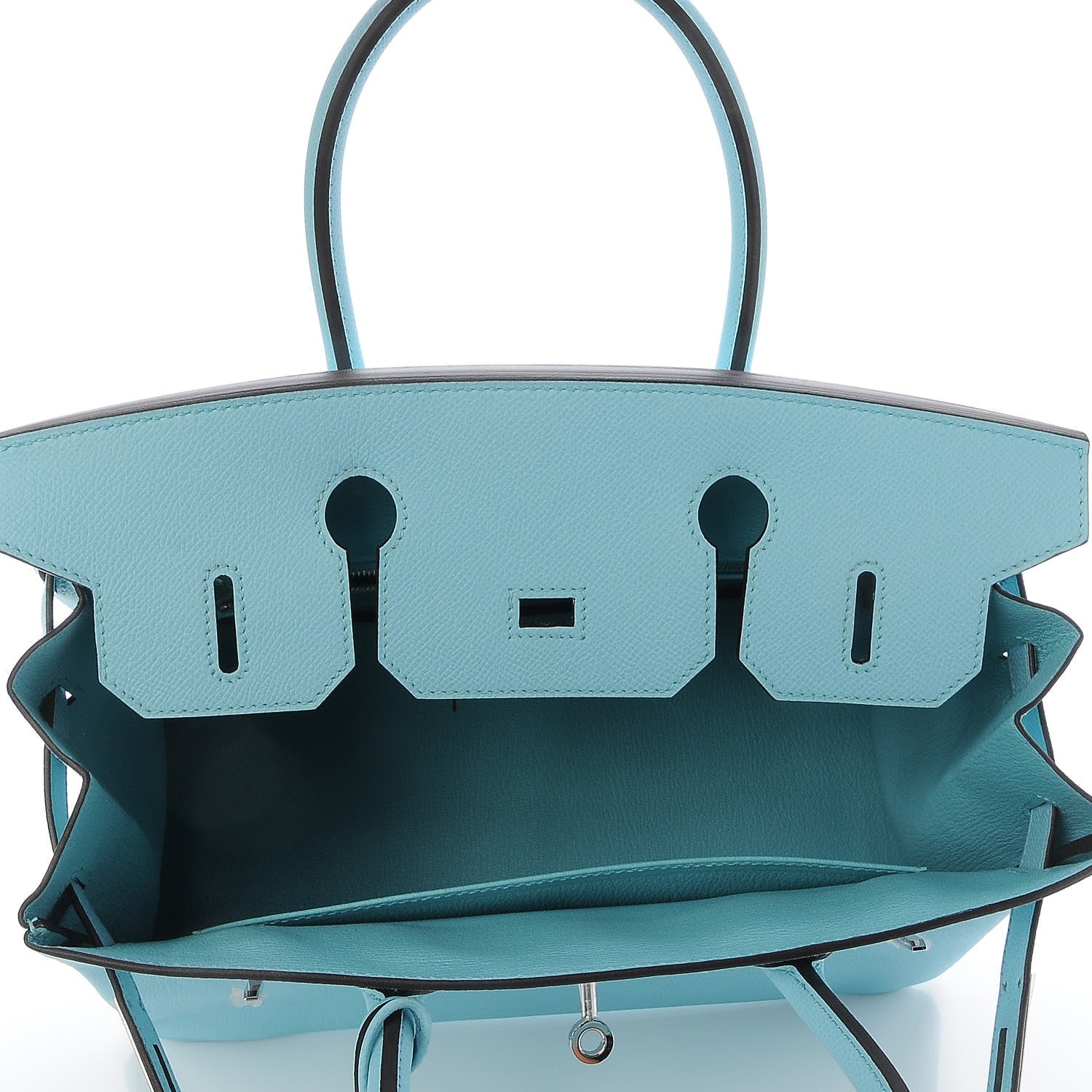 Hermes Epsom Birkin 30 Bleu Atoll 21 of 33