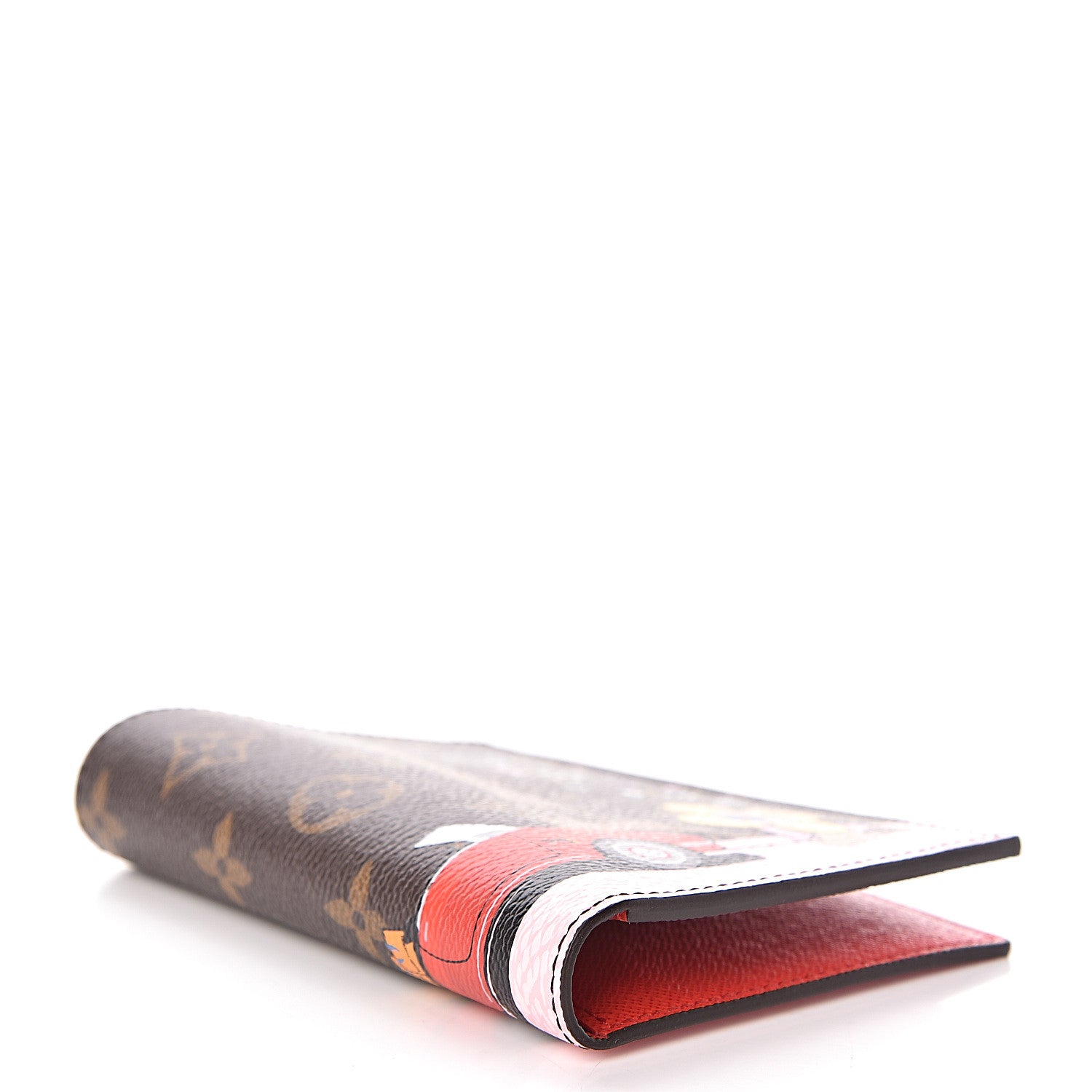 Louis Vuitton Monogram 2019 Christmas Animation Passport Cover Rouge 4 of 7