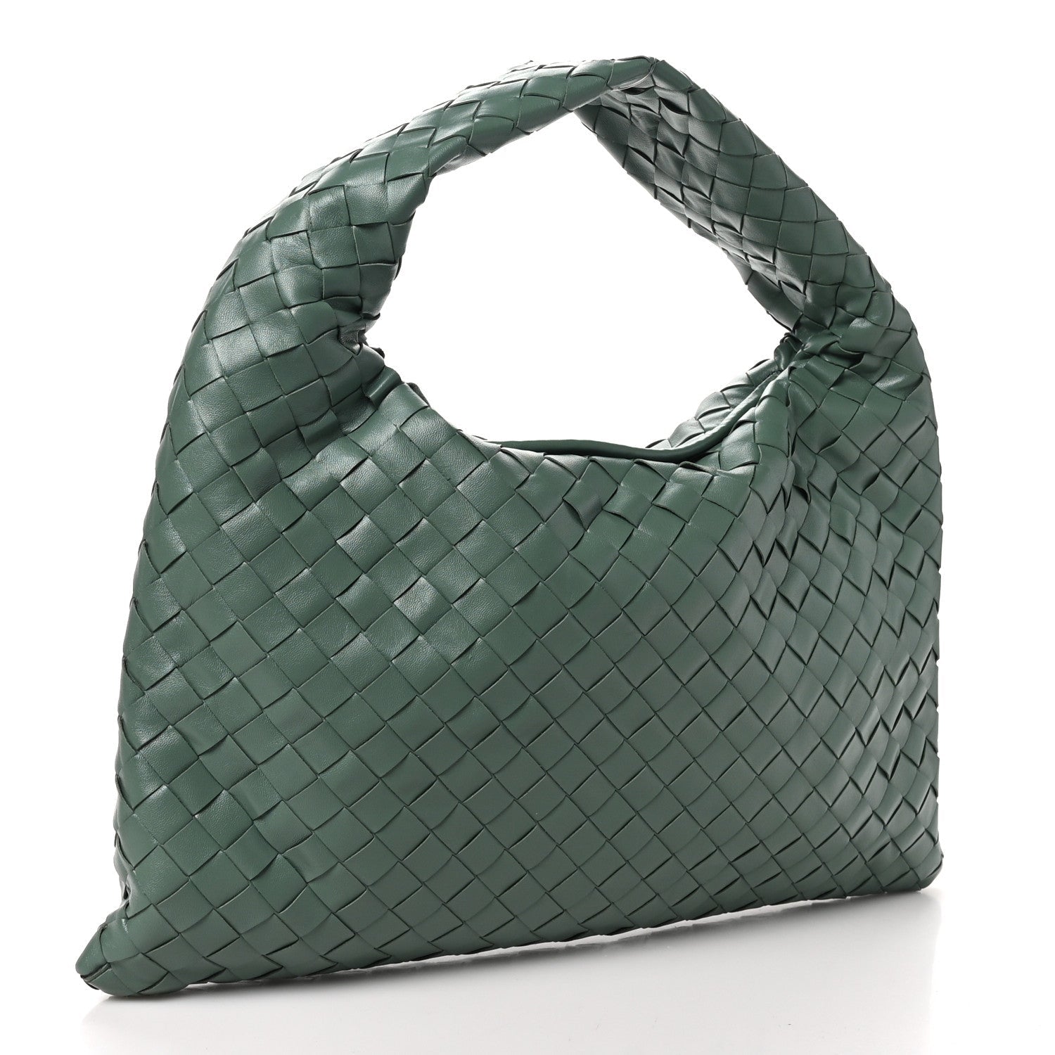 Bottega Veneta Nappa Intrecciato Small Hop Aloe 3 of 9