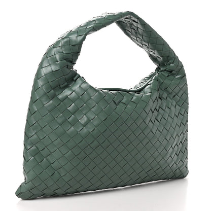 Bottega Veneta Nappa Intrecciato Small Hop Aloe 3 of 9