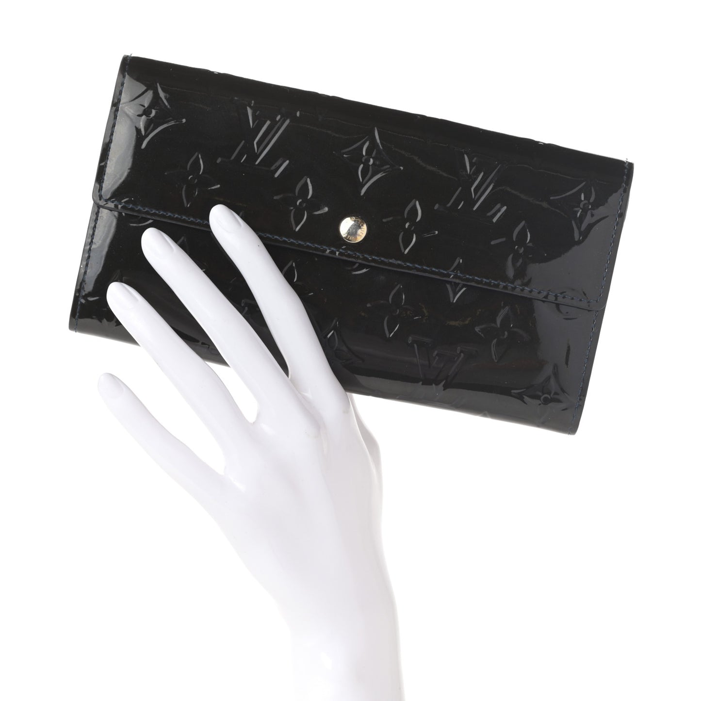 Vernis Sarah Wallet Blue Infini