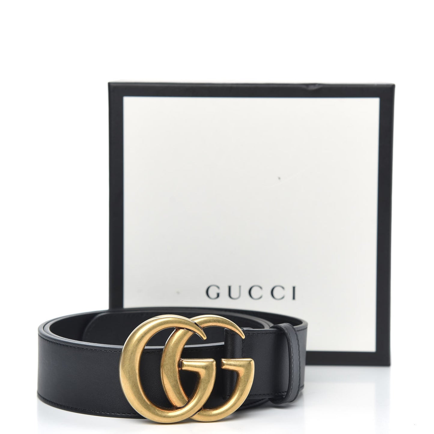 Calfskin Double G 40mm Belt 100 40 Black