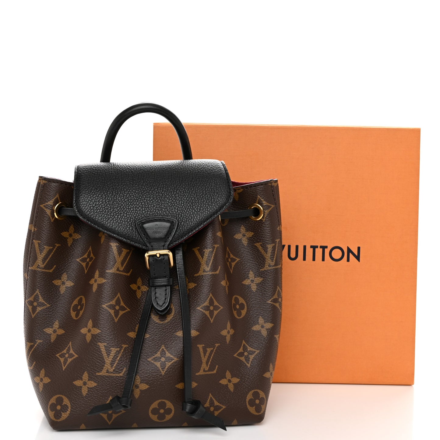 Monogram BB Montsouris NM Backpack Black