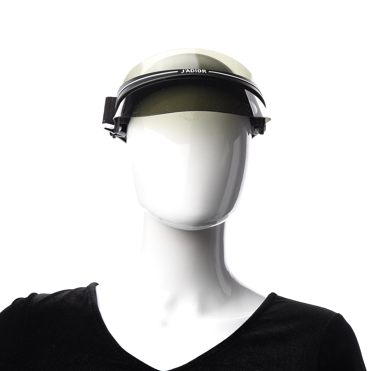 Mirrored DiorClub1 Sun Visor Black