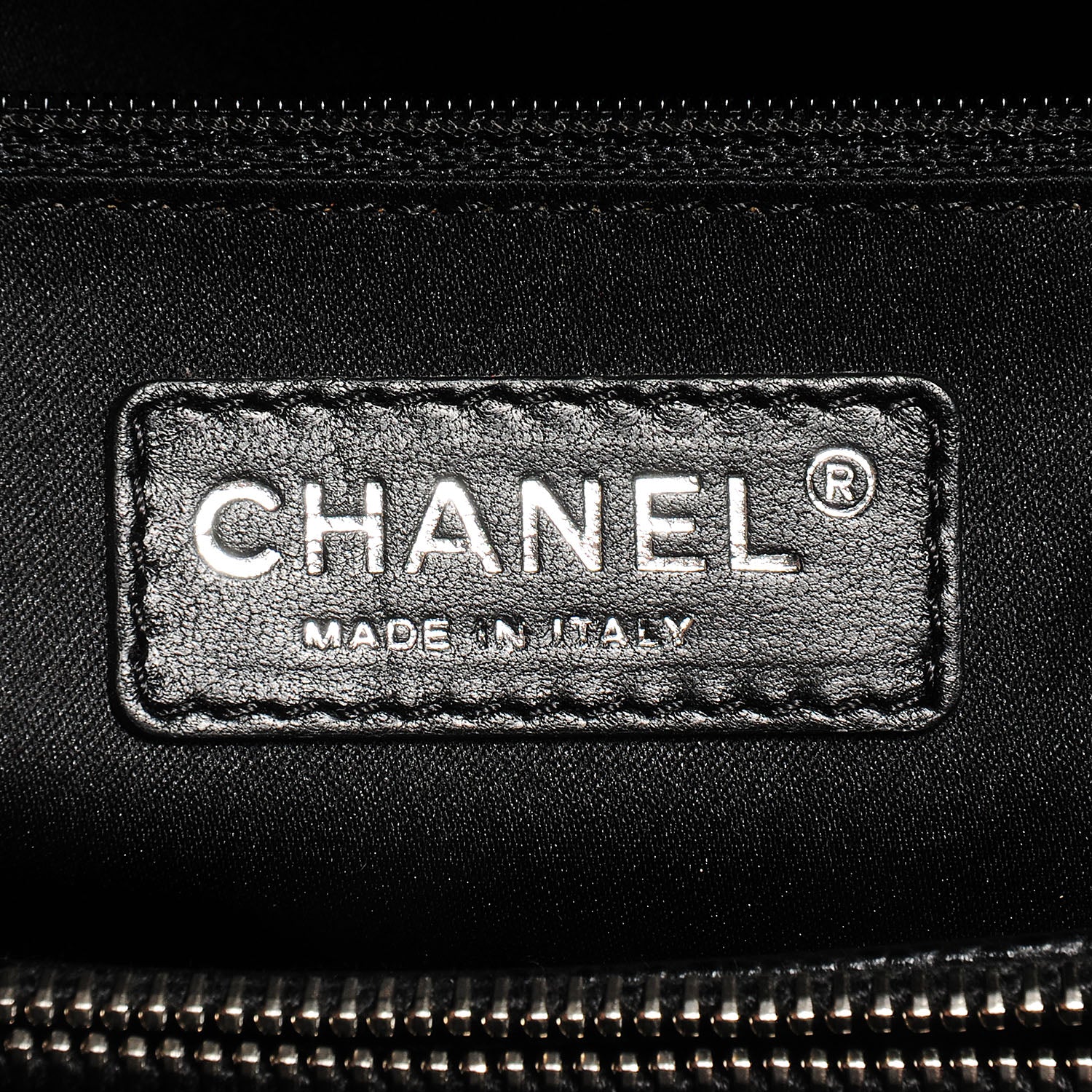 Chanel Caviar Grand Shopping Tote GST Black 6 of 7