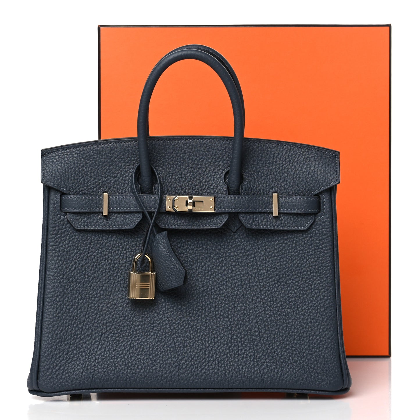 Togo Birkin 25 Gris Misty