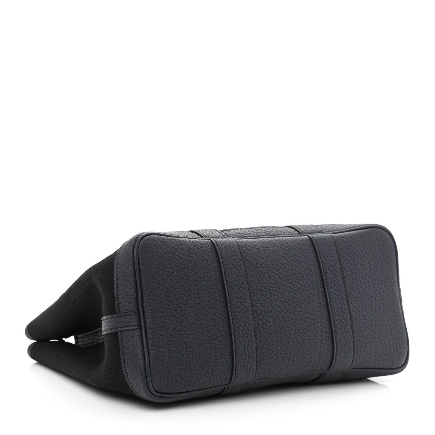 Chevron Herringbone Toile Negonda Garden Party 30 TPM Black Bleu Nuit
