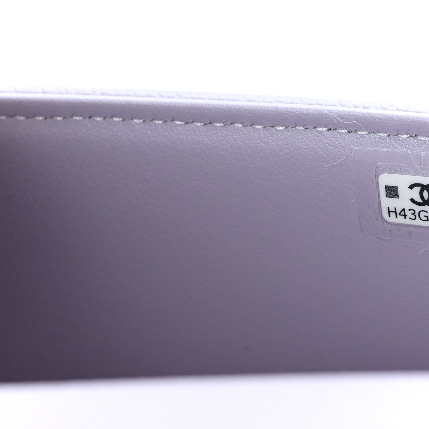 Chanel Shiny Caviar Mini Preppy Coco Shoulder Bag Purple 7 of 10