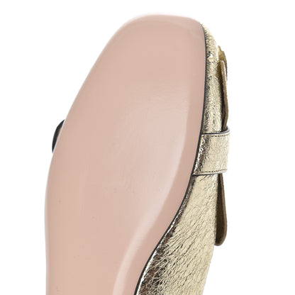 Gucci Galassia GG Marmont Fringe Flats 36.5 Platino 14 of 21