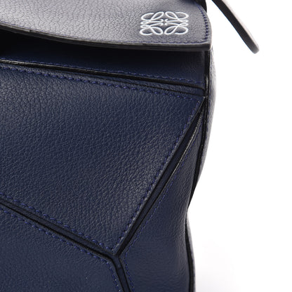 Loewe Calfskin Small Puzzle Bag Marine 8 of 11
