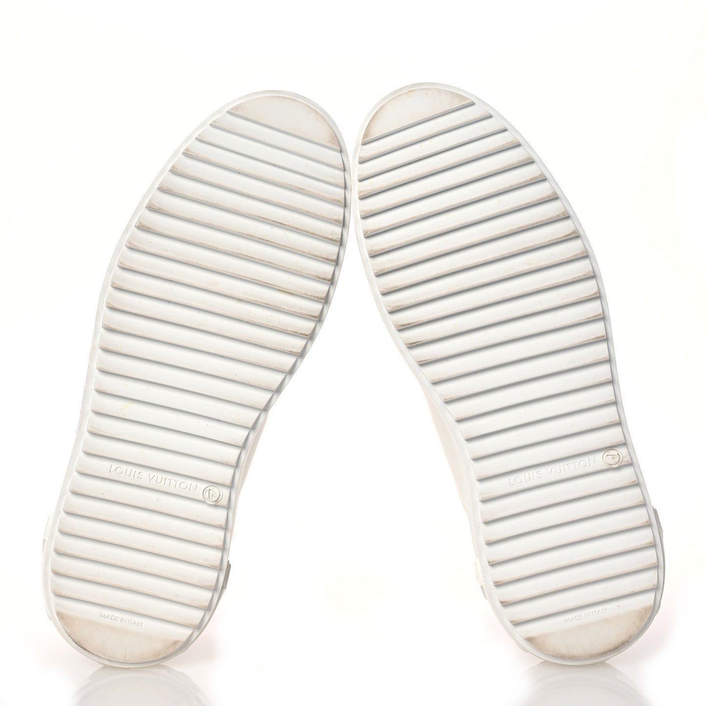 Monogram Time Out Sneakers 38 White Pink