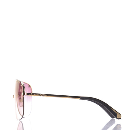 Louis Vuitton Acetate Metal Purple Rain Sunglasses Z2373W Pink 3 of 10