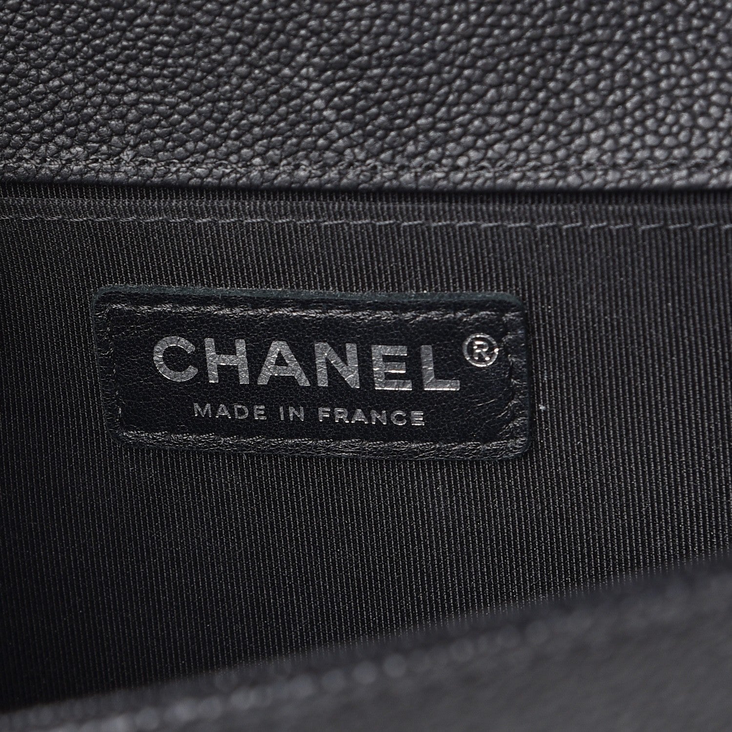 Chanel Caviar Quilted Medium Boy Flap Black 6 of 8