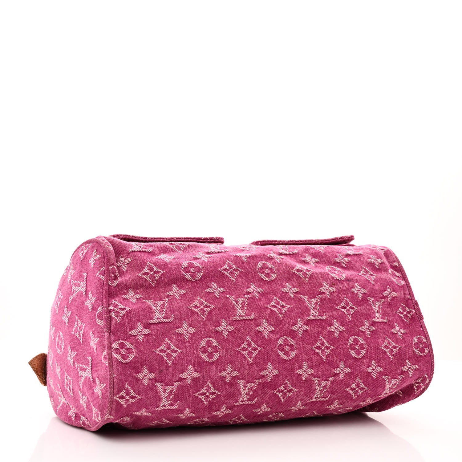 Louis Vuitton Monogram Denim Neo Speedy Fuchsia 4 of 11