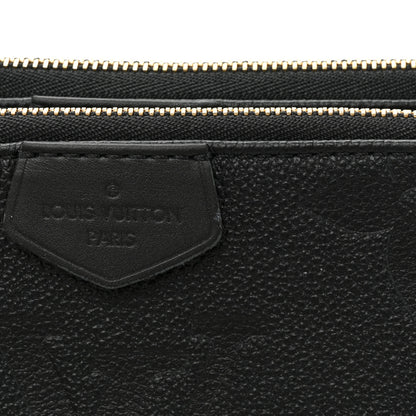 Louis Vuitton Empreinte Monogram Giant Multi Pochette Accessories Black 12 of 12