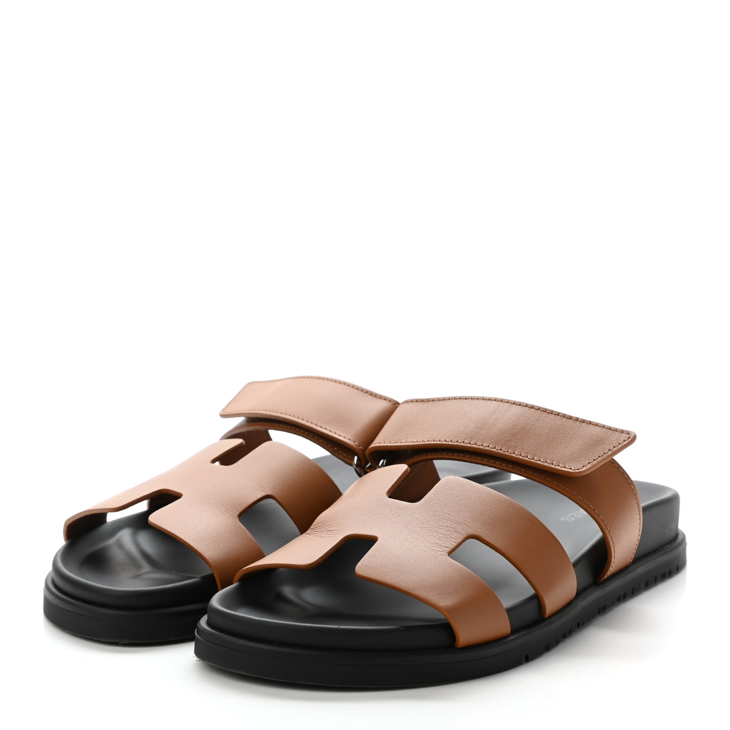 Calfskin Womens Chypre Sandals 37 Naturel