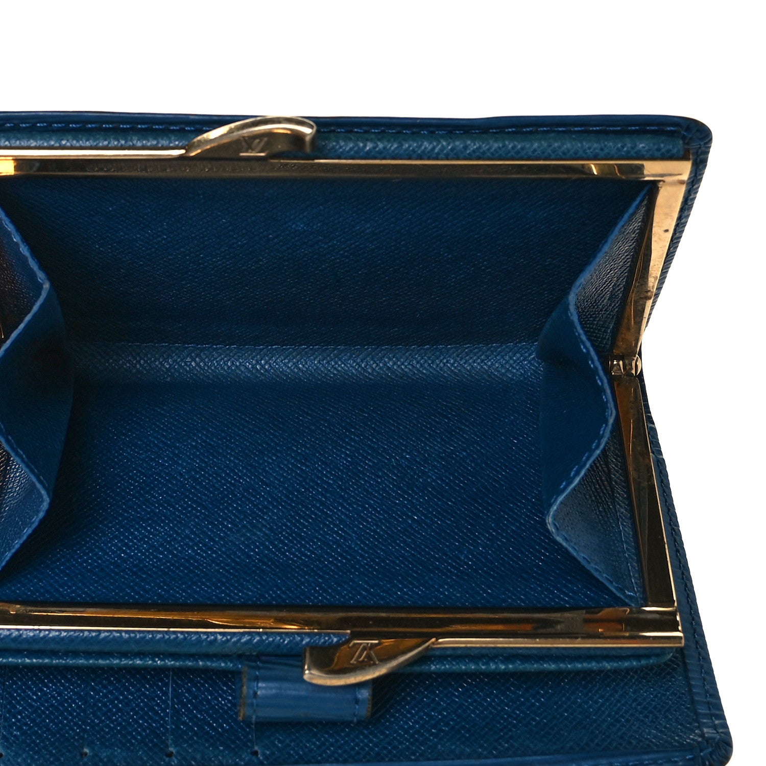 Louis Vuitton Epi French Purse Wallet Myrtille 6 of 12